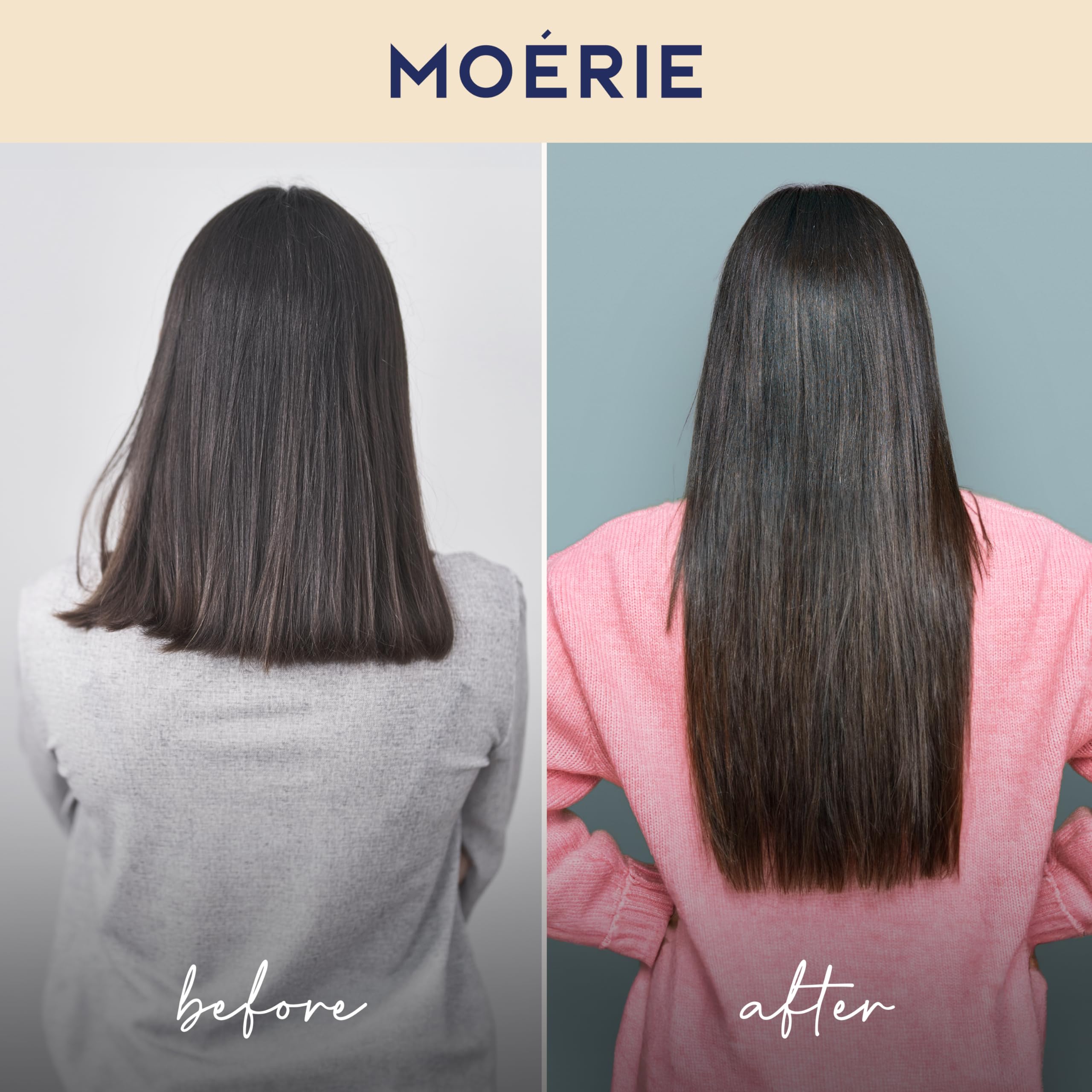 Moerie Mineral Shampoo, Conditioner, Hair Mask & Hair Spray Mega Pack - 8 Piece Vegan Hair Care Set for Longer Thicker Hair - Paraben & Silicone Free - Perfect for Daily Use, Salon Treatments & Hair Growth Routines
