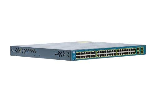 Refurbished Cisco WS-C3560G-48TS-E Catalyst 3560G 48-Port Gigabit Ethernet Switch | High-Speed Network Switch for Office, Data Center & Enterprise Networking | PoE Support | Layer 3 Switching