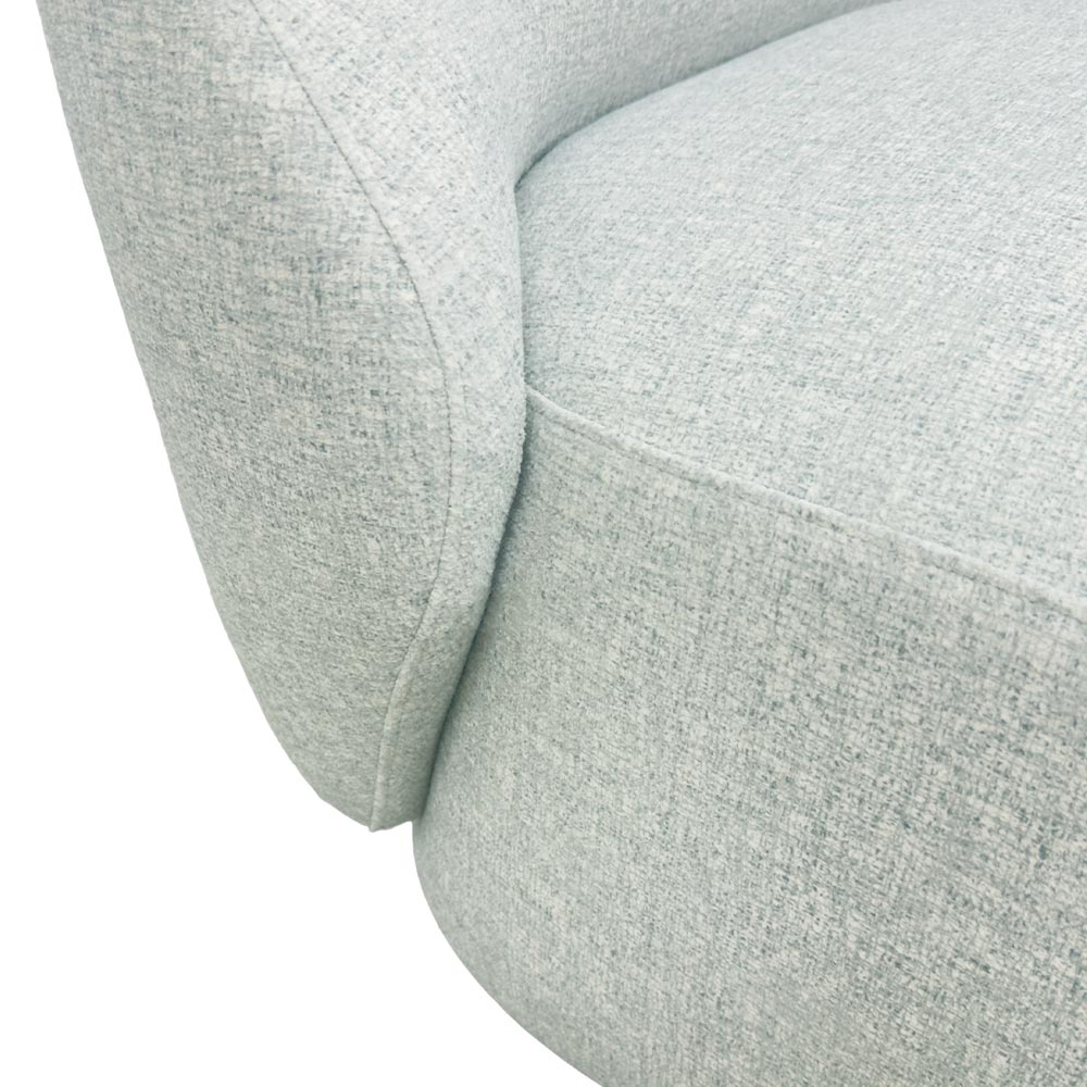 Stylish Megan Armchair - Modern Upholstered Accent Chair for Living Room, Bedroom & Office - Comfortable Lounge Chair with Soft Cushions - Perfect for Relaxing, Reading & Decorating