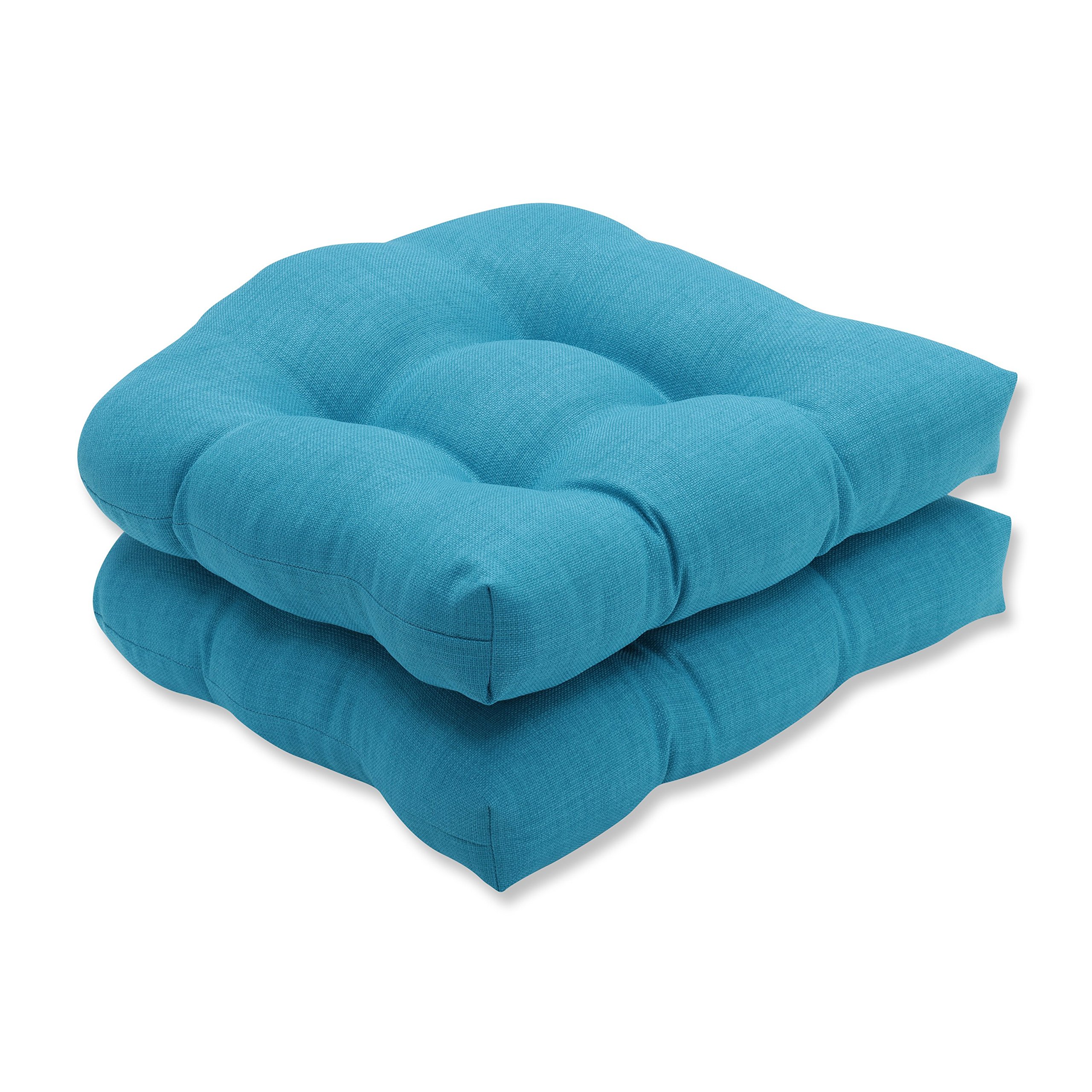 Pillow Perfect 600796 Peacock Tufted Seat Cushions - 19