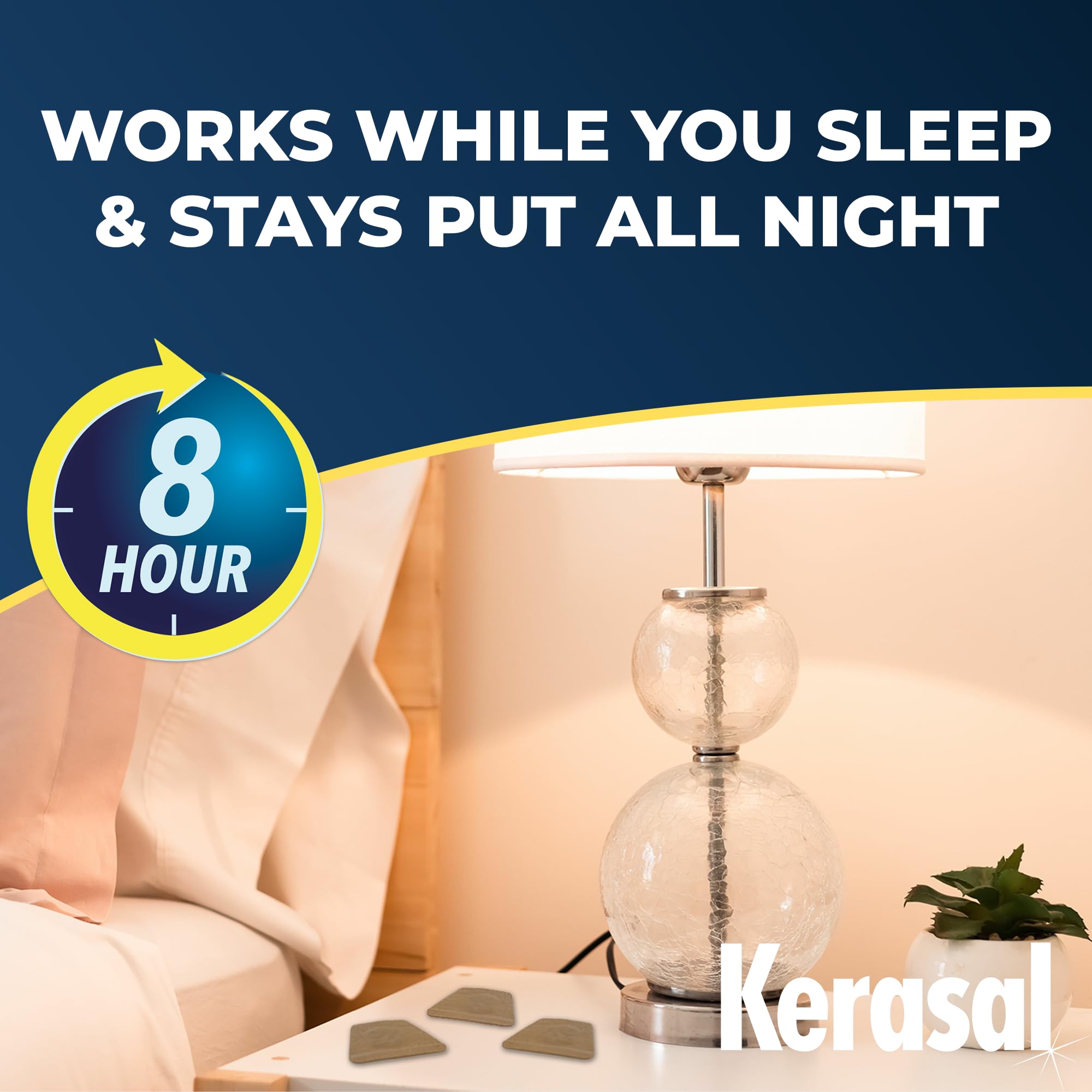 Kerasal Nighttime Renewal Fungal Nail Patches - 14 Patch Twin Pack for Overnight Nail Repair | 8-Hour Nail Treatment to Restore Healthy Appearance | Effective Solution for Nail Fungus Damage | Perfect for Athletes, Swimmers & Salon Visitors