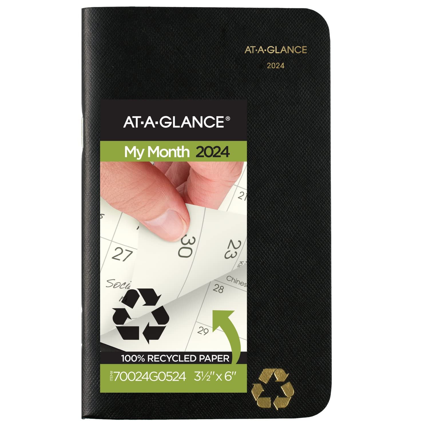 AT-A-GLANCE 2024-2025 2-Year Pocket Planner Calendar | 3.5