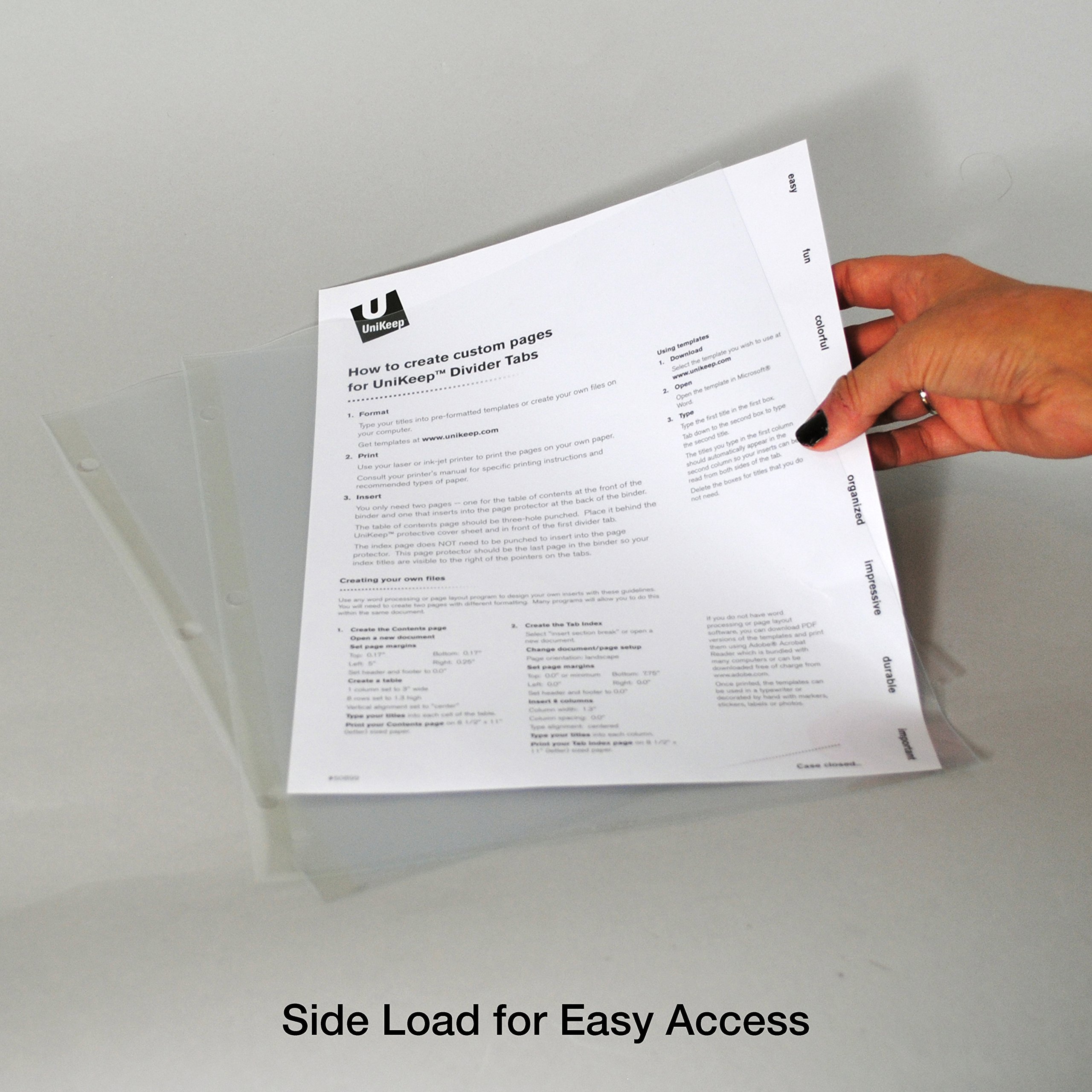 UniKeep Remodeling Records Organizer Binder - Home Improvement Project Planner for Contractors & DIY Renovations | Perfect for Construction Documentation, Permit Tracking & Design Ideas