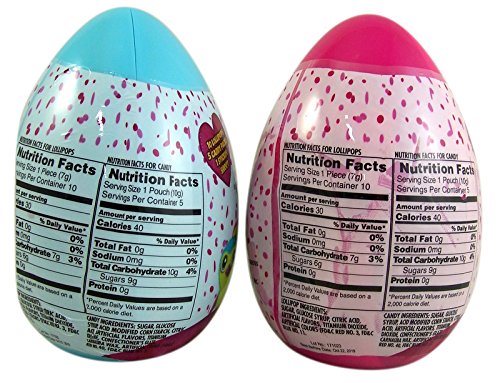 Giant Candy Filled Hatchimal Eggs - 4.23oz (Pack of 6) | Fun Surprise Treats for Kids Birthday Parties, Easter Egg Hunts & Classroom Rewards