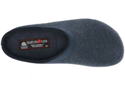 Haflinger GZL79 Grizzly Wool Clog - Comfortable House Slippers for Men & Women - Warm Indoor/Outdoor Winter Shoes - Perfect for Home, Office & Relaxation