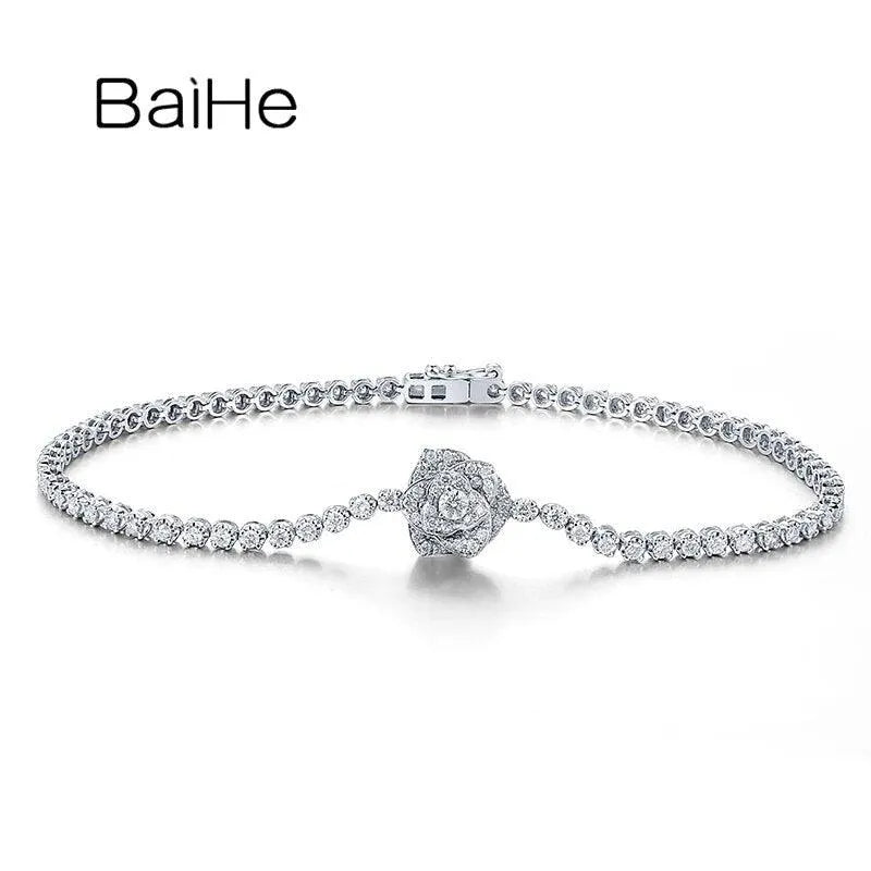 18K White Gold
