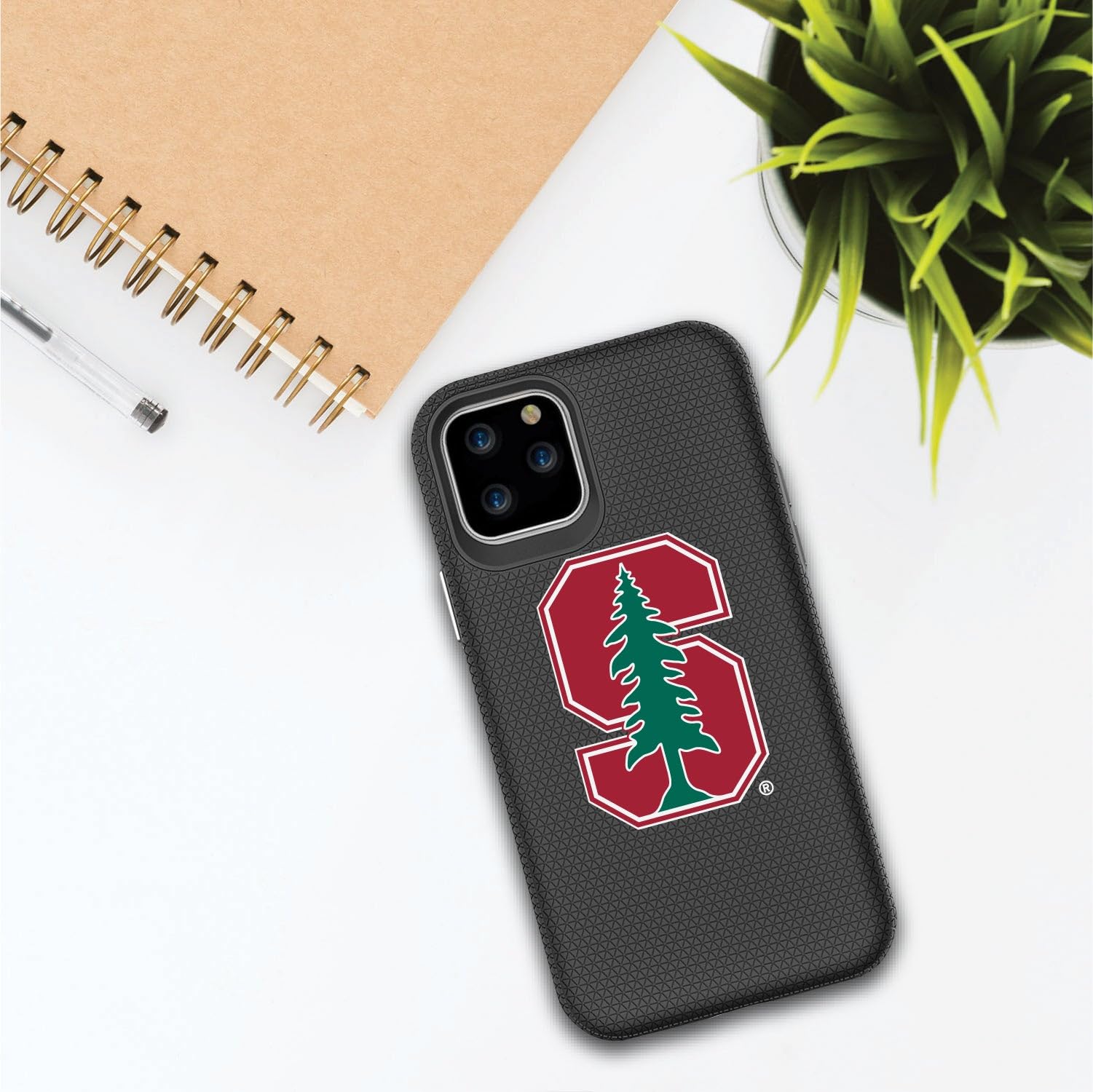 OTM Essentials Durable Tough Shell Phone Case for iPhone 11 - Stanford University Design - Perfect for College Students & Alumni Protection