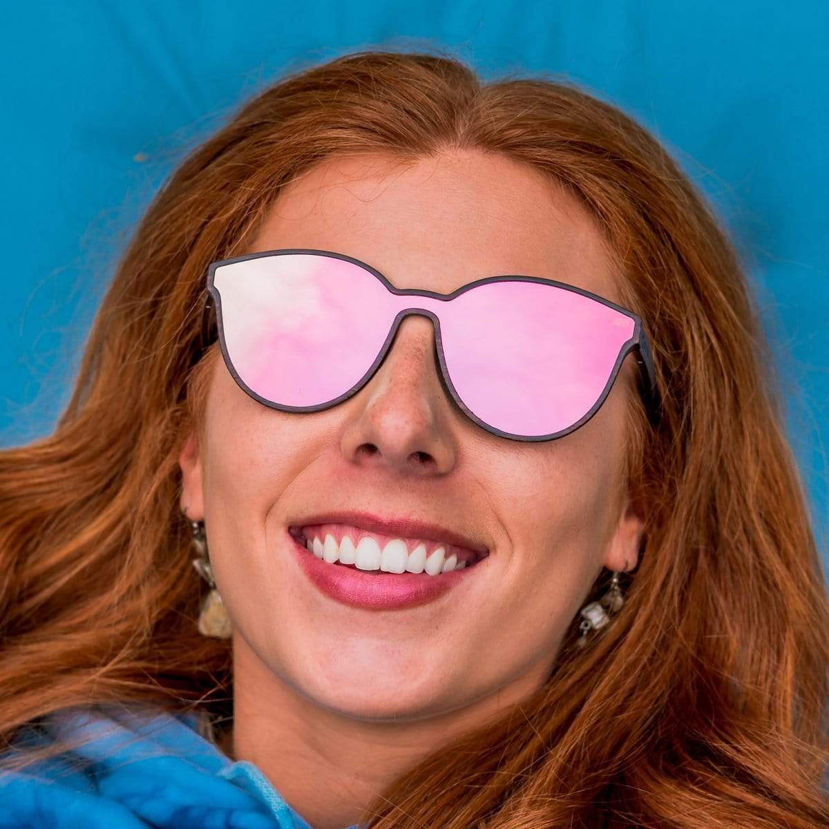 Stylish Knockout Rose Gold Sunglasses for Women - UV Protection, Polarized, Fashionable - Perfect for Beach, Driving & Outdoor Activities