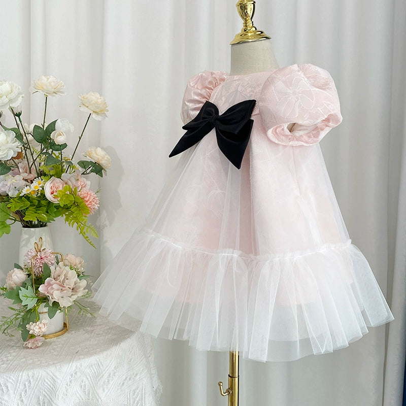 Adorable Baby Birthday Dress for Girls - Fluffy Princess Flower Girl Gown for Weddings & Special Occasions | Perfect for Birthday Parties, Pageants & Photo Shoots