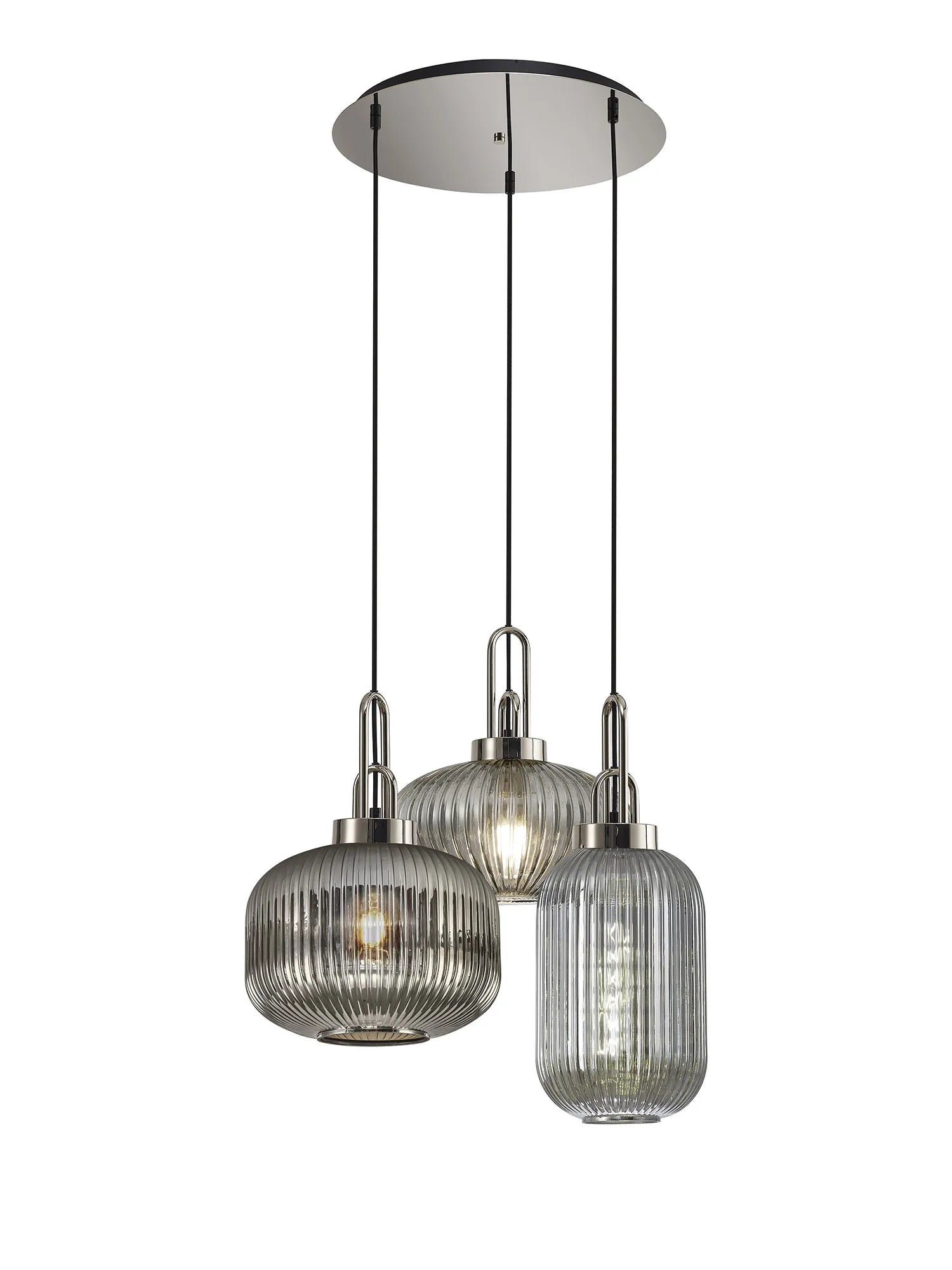 Polished Nickel/Smoked/Matt Black