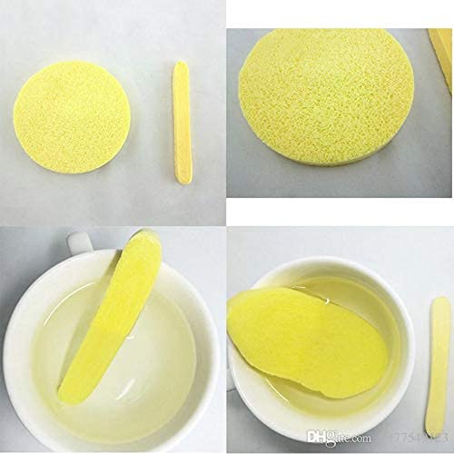Cellebii® 12-Pack Magic Facial Cleansing Sponge - Soft, Multicolor Wash Puff for Deep Cleaning & Exfoliation | Perfect for Daily Skincare, Makeup Removal & Travel Beauty Routine