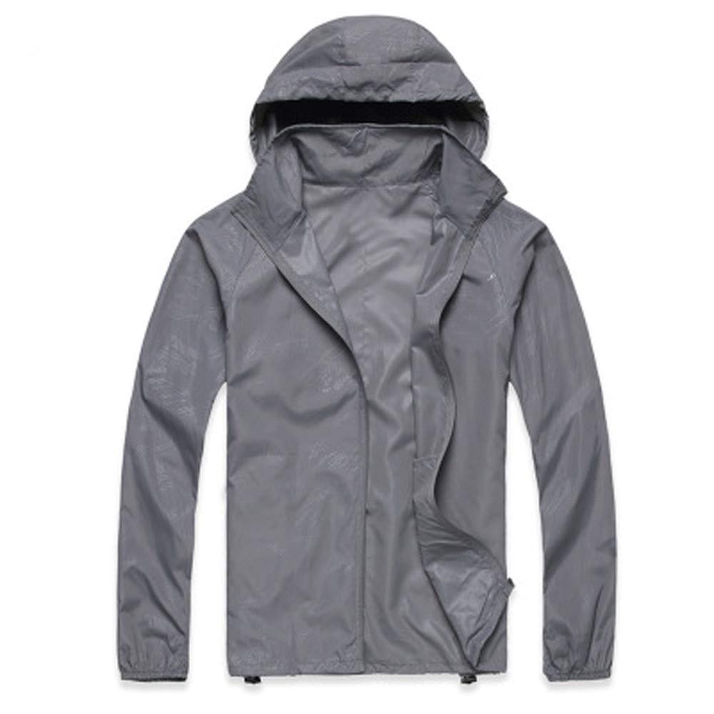Realdo Women's & Men's Waterproof Jacket - Lightweight Windbreaker for Running, Hiking & Outdoor Activities | Quick-Dry, Packable with Storage Bag
