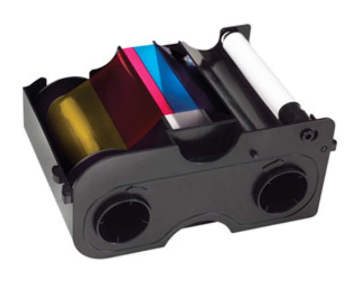 HID 045010 Color Ribbon - Premium Thermal Transfer Ribbons for ID Card Printers | Perfect for Office Security, Employee Badges & Access Control Systems