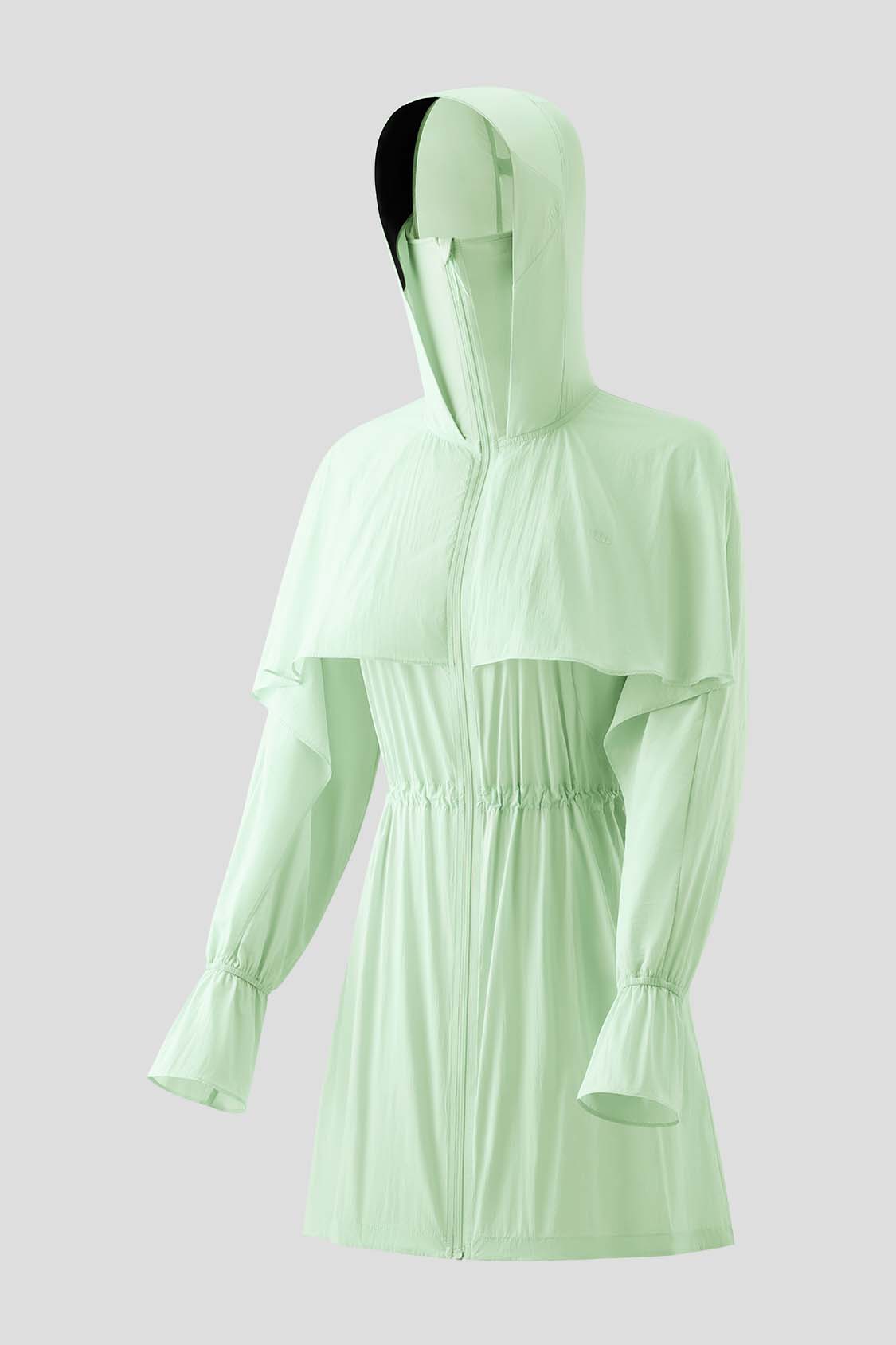 Breeze Women's Quick Dry Mid Length Sun Jacket UPF100+ Sun Protection - Perfect for Beach, Hiking & Outdoor Activities