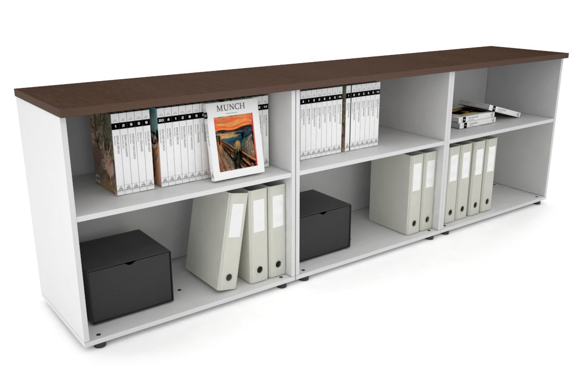 Stylish Open Wenge Bookcase - 94.5