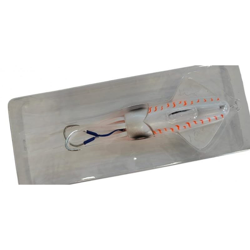 Premium VETROS PVC Squid Fishing Lures for Grouper, Snapper, Tuna & Amberjack - Saltwater Fishing Bait for Offshore & Deep Sea Angling
