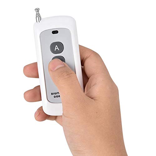 2-Way Wireless Relay Switch Remote Control - Stable Dual Control for Home Automation & Smart Lighting (Ideal for Bedrooms, Living Rooms & DIY Projects)