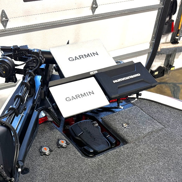 H.O.E. Triple Bow Mount System for Triton XP Series (2024+) - Premium Boat Accessory for Fishing & Water Sports