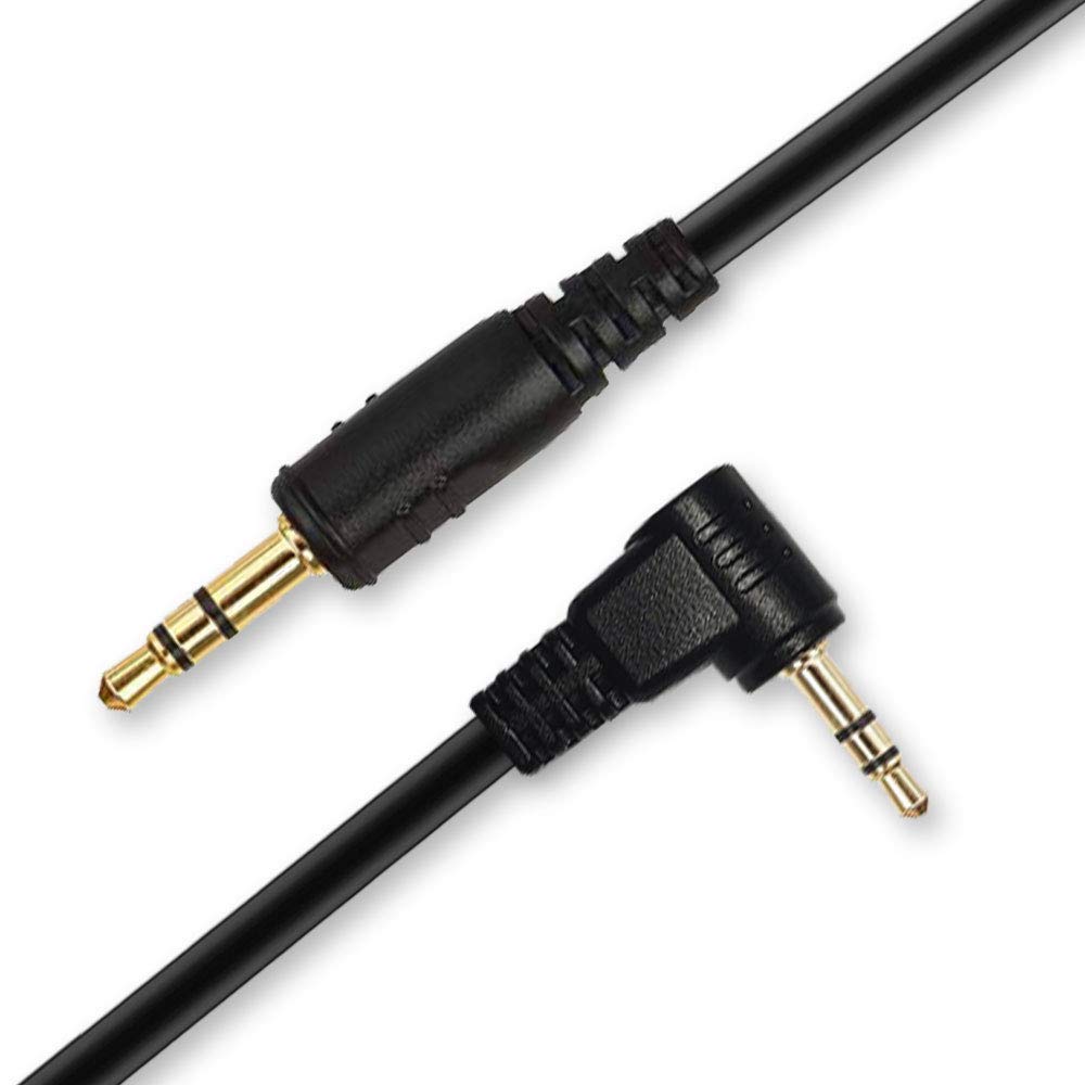 3.5mm-E3 Camera Shutter Release Cable Compatible with Canon Rebel, PowerShot, Pentax, Samsung & Sigma DSLRs | Works with Pixel Shutter Remote TW-283 Series | Perfect for Time-Lapse, Group Photos & Hands-Free Shooting