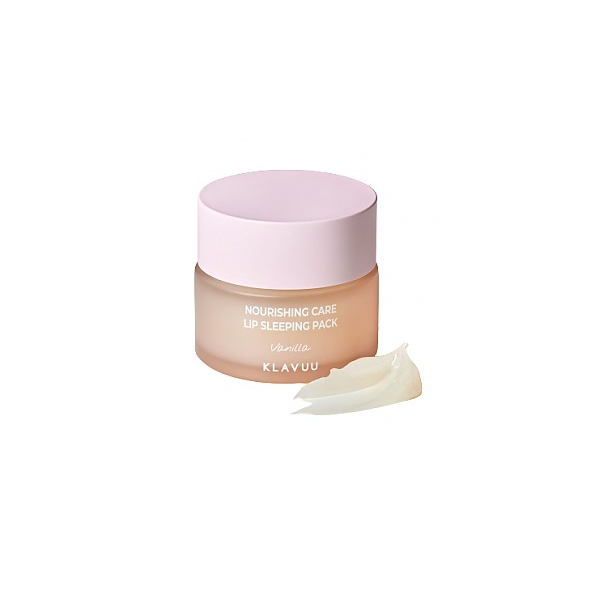 Klavuu Nourishing Care Lip Sleeping Mask - Overnight Hydrating Lip Treatment for Dry & Chapped Lips | Perfect for Nighttime Skincare Routine & Winter Lip Care