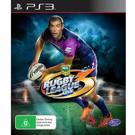 PS3 Rugby League Live 3 Video Game - Authentic Rugby Simulation for PlayStation 3 | Perfect for Sports Fans and Gaming Enthusiasts