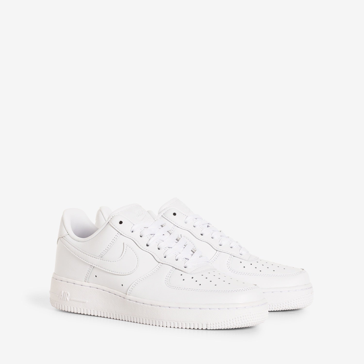 Nike Air Force 1 '07 Fresh White Sneakers - Classic White Basketball Shoes for Men & Women - Perfect for Casual Wear, Street Style & Everyday Comfort