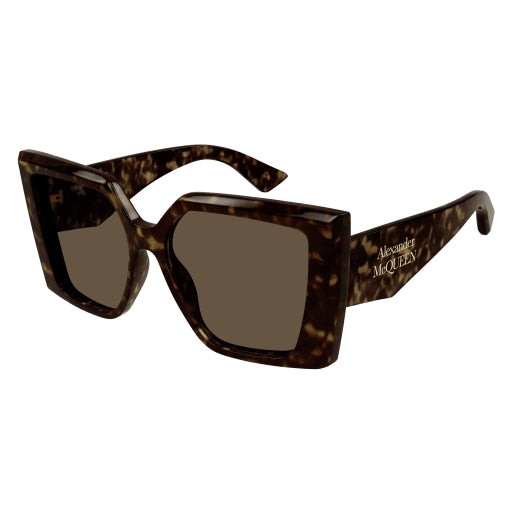 Alexander McQueen AM0467S Designer Sunglasses for Men & Women - UV Protection, Luxury Fashion Eyewear - Perfect for Outdoor, Travel & Driving
