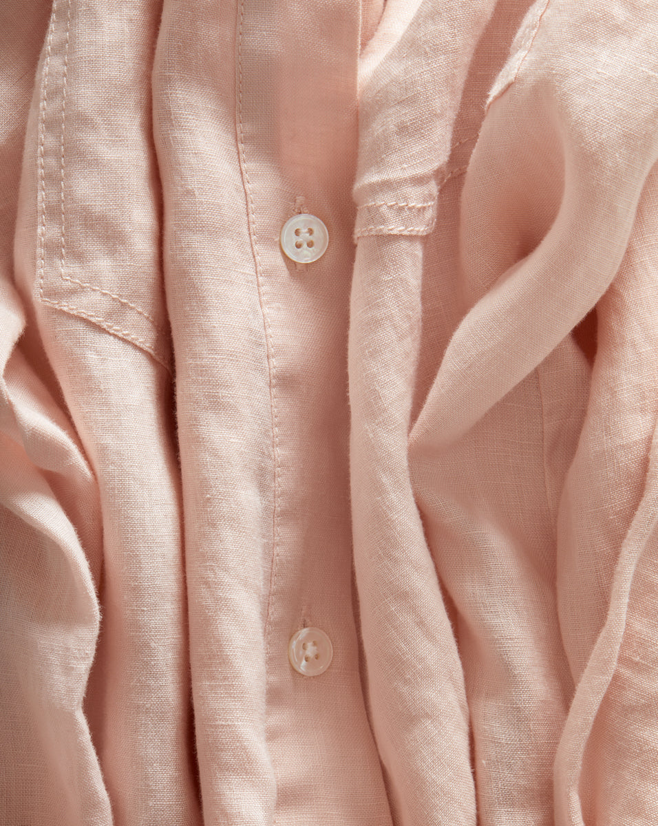 Pink Shell Top for Women - Trendy Summer Beachwear & Casual Outfit - Perfect for Vacations, Pool Parties, and Outdoor Adventures