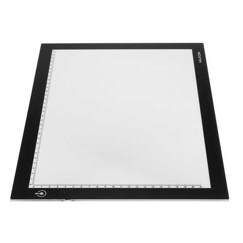 A4 LED Light Box for Tattoo Stencil & Art Tracing - Ultra-Thin Portable Drawing Board with Adjustable Brightness - Perfect for Tattoo Artists, Sketching, Calligraphy & Craft Projects