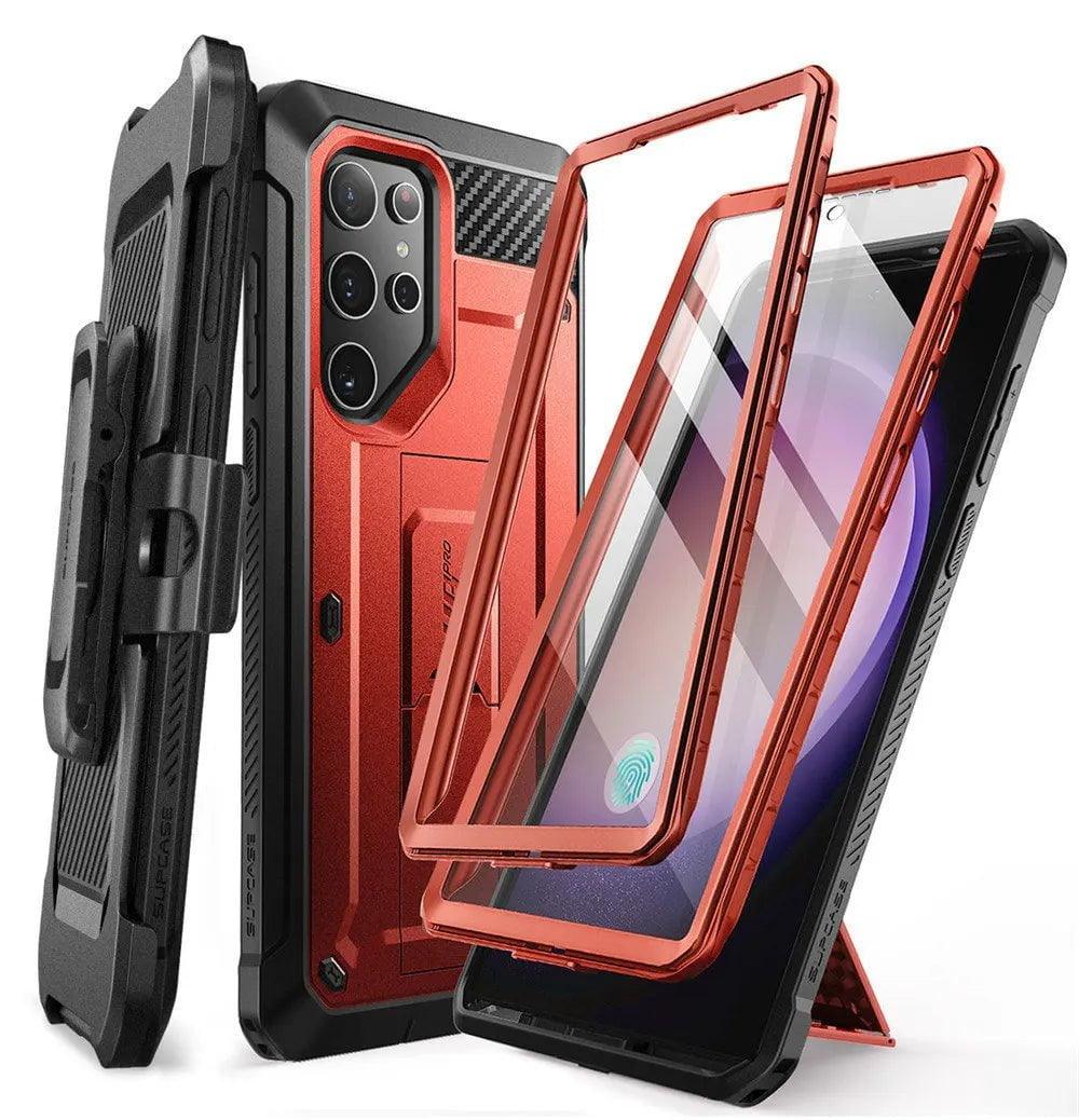 Samsung Galaxy S24 Ultra Case - Supcase UB Pro Full Body Dual Layer Protective Cover with Kickstand | Shockproof & Drop Protection for Everyday Use & Outdoor Activities