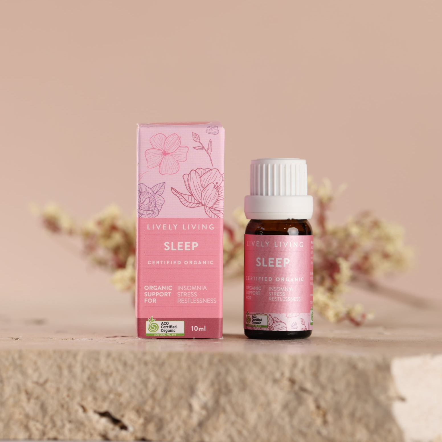 Organic Lavender Essential Oil for Sleep - 10ml Pure Aromatherapy Oil for Relaxation, Stress Relief & Better Sleep - Perfect for Diffusers, Massage & Bedtime Rituals