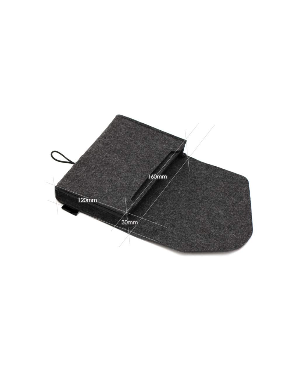 1 Pcs Mini Felt Pouch Key Coin Organizer - USB Cable Charger Storage Bag for Travel, Mouse & Electronic Gadgets - Compact Travel Accessories for Home, Office & Car Organization