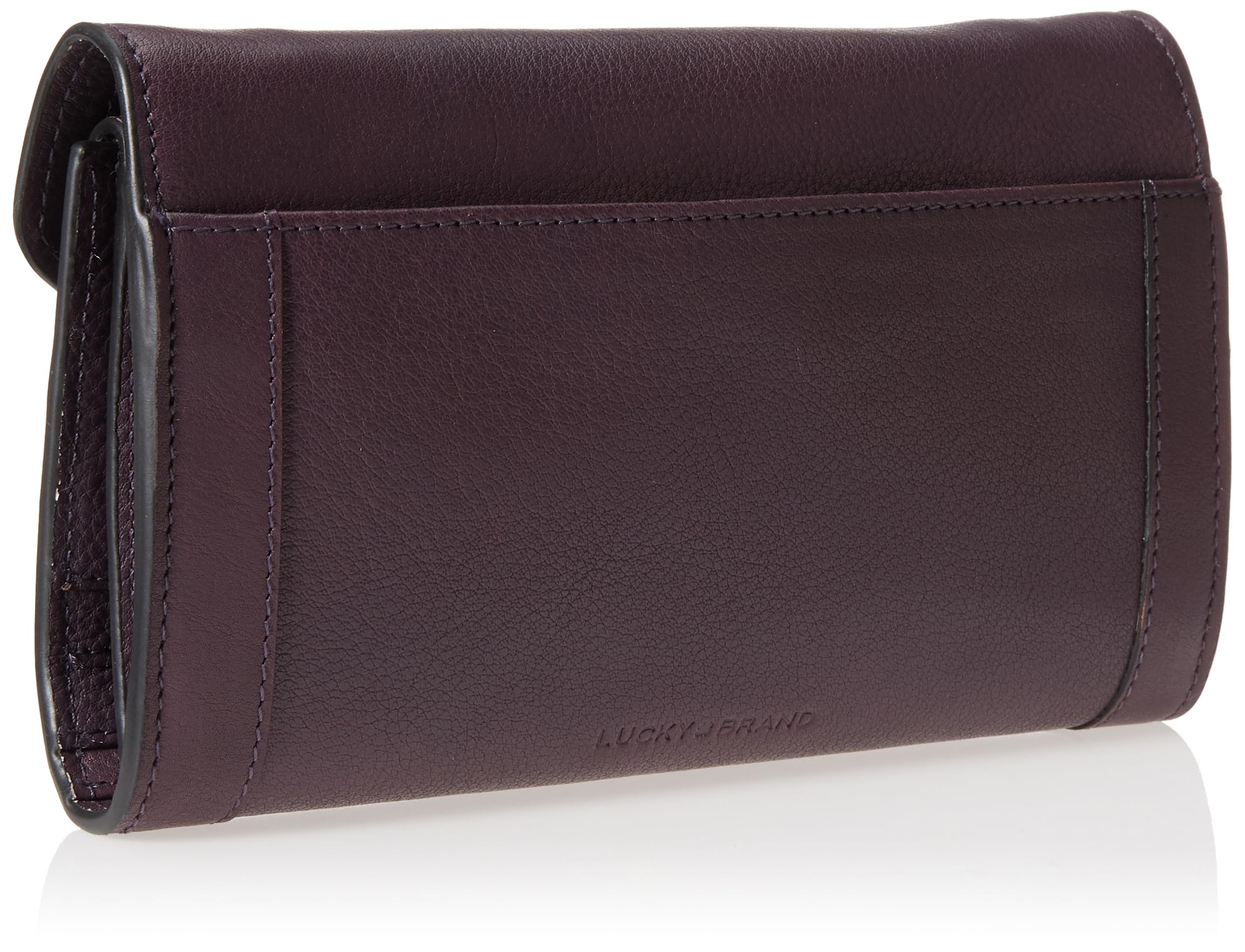 Lucky Brand Genuine Leather Crossbody Wallet for Women - Stylish & Compact Purse for Everyday Use, Travel, and Shopping
