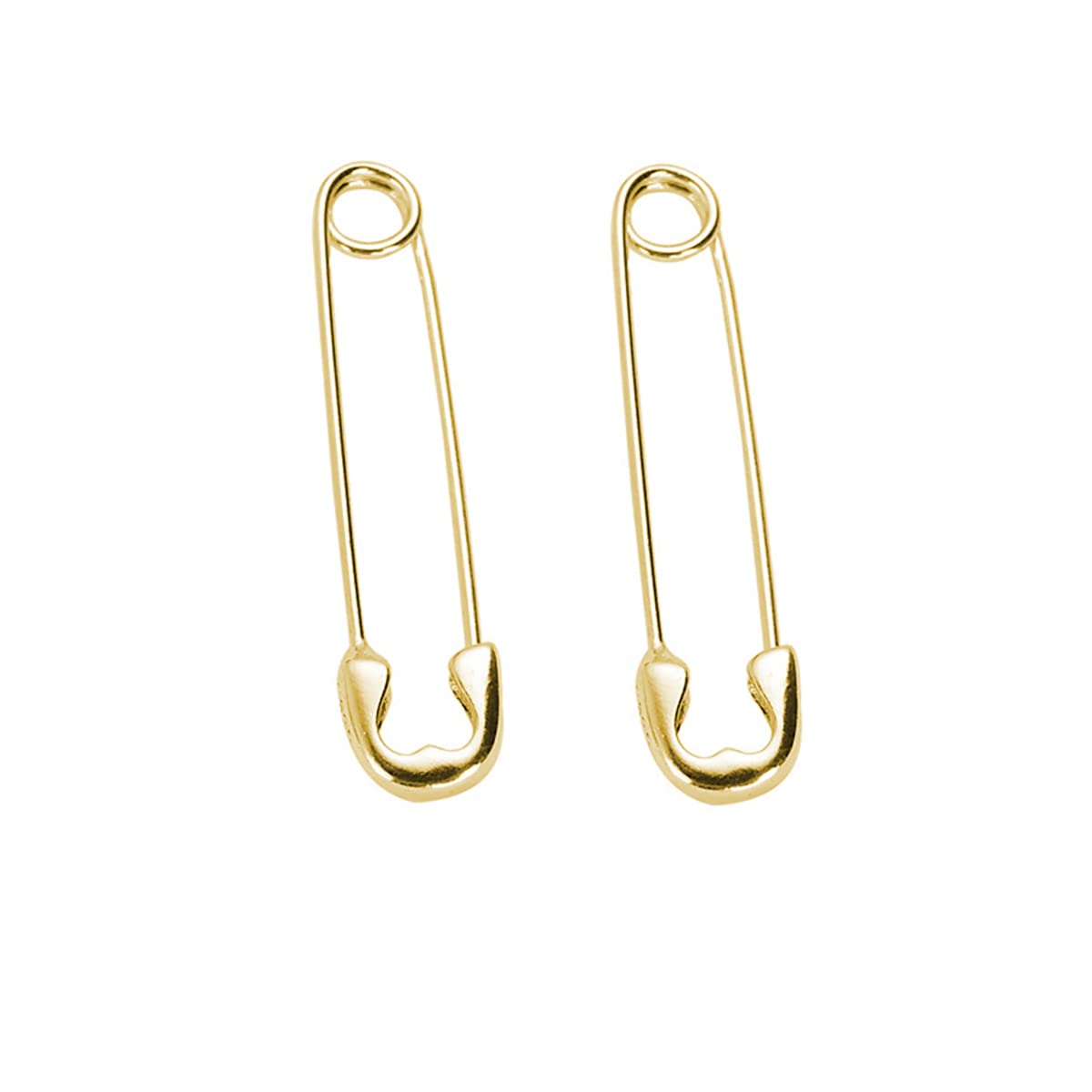 Reffeer Solid 925 Sterling Silver Hoop Earrings - Cute Paper Clip Design Cartilage Earrings for Women | Everyday Wear, Gift Idea, Party & Office Jewelry