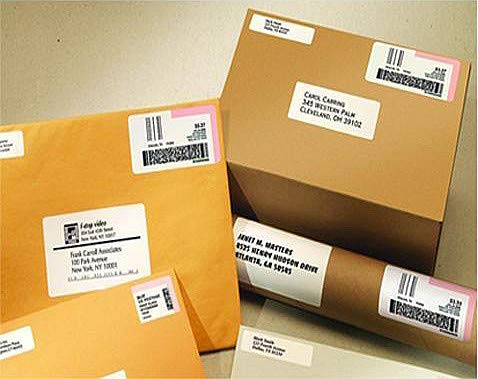 Orison DK-2205 Continuous White Labels - 62mm x 30.48m (2-3/7