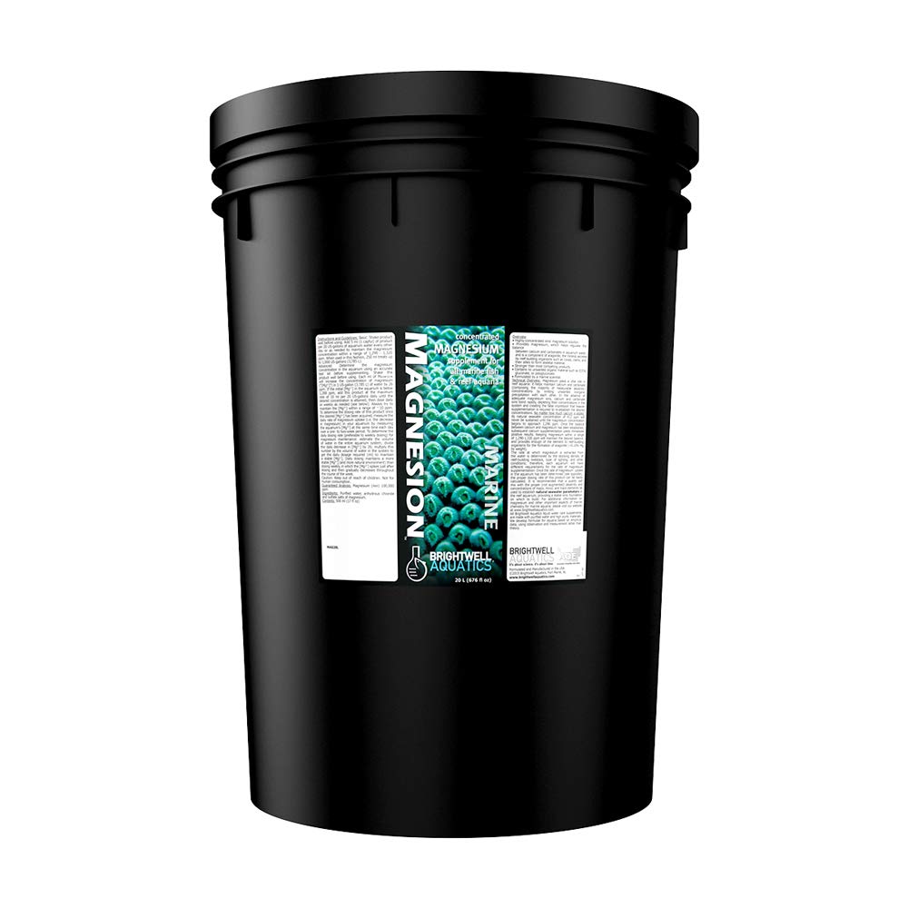 Brightwell Aquatics Magnesion - High-Potency Magnesium Supplement for Saltwater & Reef Aquariums | Supports Coral Growth & Water Clarity | Perfect for Marine Tanks & Coral Care