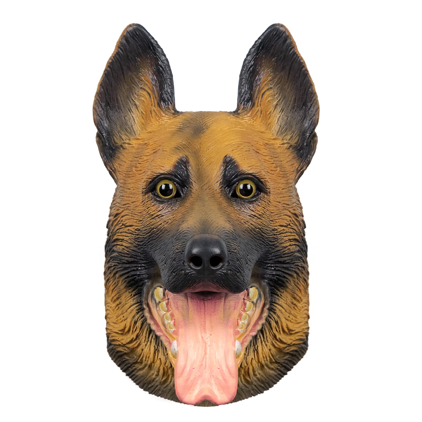Realistic Dog Head Mask for Adults - Latex Animal Costume Mask for Halloween Parties, Cosplay Events & Themed Celebrations - Perfect for Pet Lovers & Costume Enthusiasts