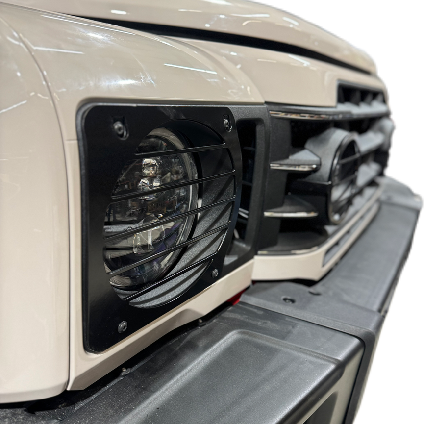 Signature Autosports Offroad Gear Light Guard Kit for 2023+ Ineos Grenadier & Quartermaster - Heavy Duty Protection for Off-Road Adventures & Night Driving