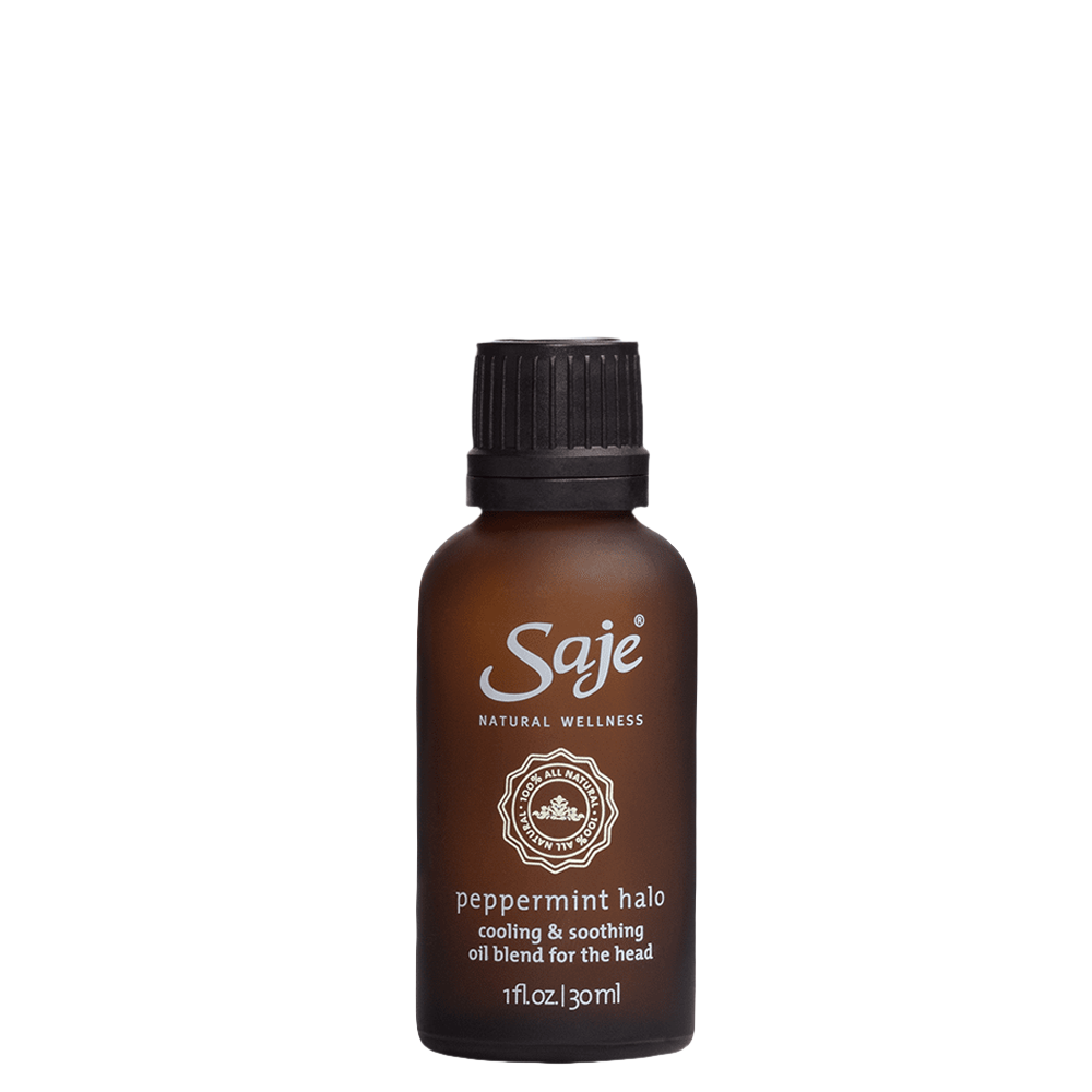 Peppermint Halo Headache Relief Roll-On Refill | Natural Migraine & Tension Relief | Perfect for Travel, Work & Stress Relief