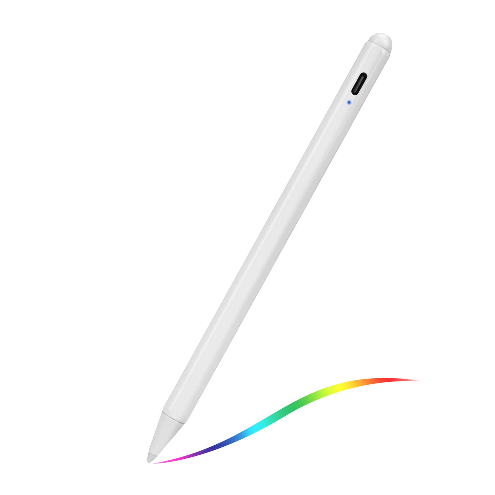 EDIVIA Stylus Pen for Apple iPad (2024) - Fast Charging & Palm Rejection Compatible with iPad Pro M4/Air M2/10th/9th/8th Gen/Mini 6th/Pro 11 & 12.9