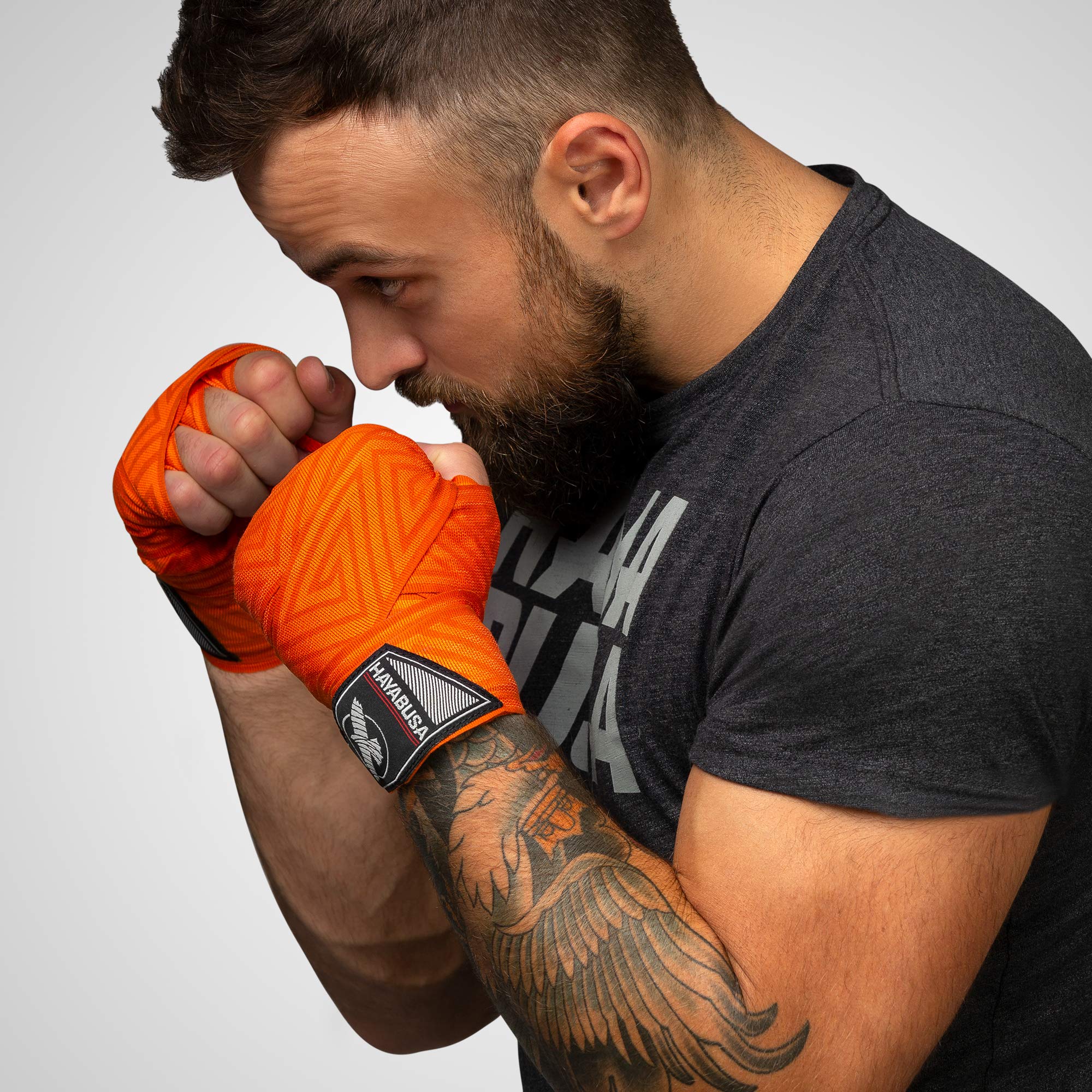Hayabusa Boxing Hand Wraps 4.0 - Stretchy MMA & Muay Thai Hand Wraps for Men & Women - Ideal for Training, Sparring & Competition