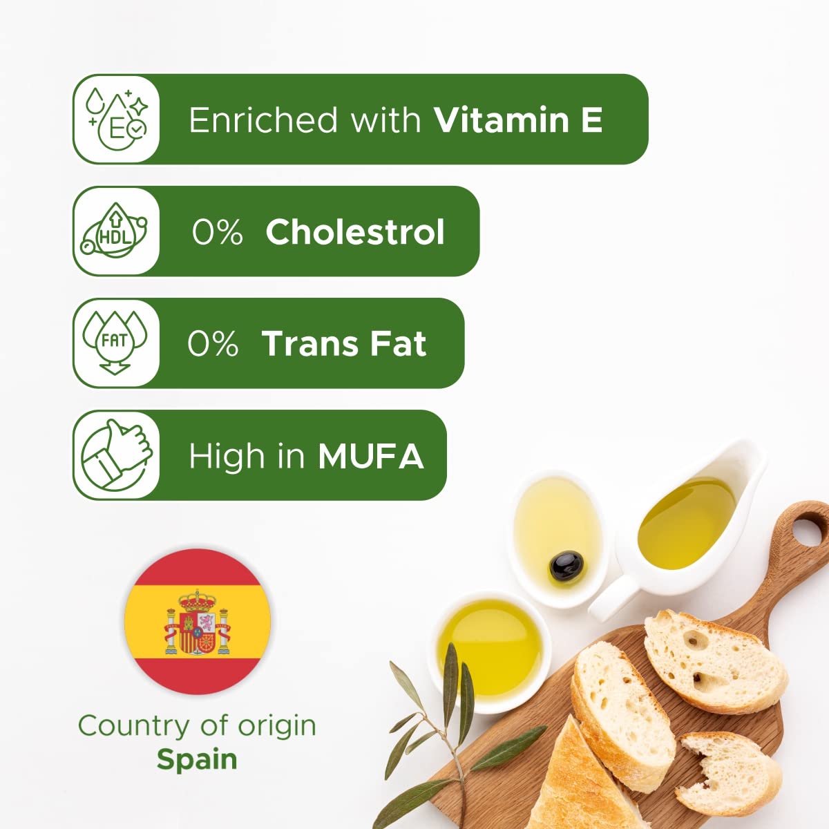 Premium Extra Virgin Figaro Olive Oil - Cold Pressed, Organic, Rich Flavor for Cooking, Salads & Healthy Recipes - Perfect for Mediterranean Dishes & Gourmet Meals