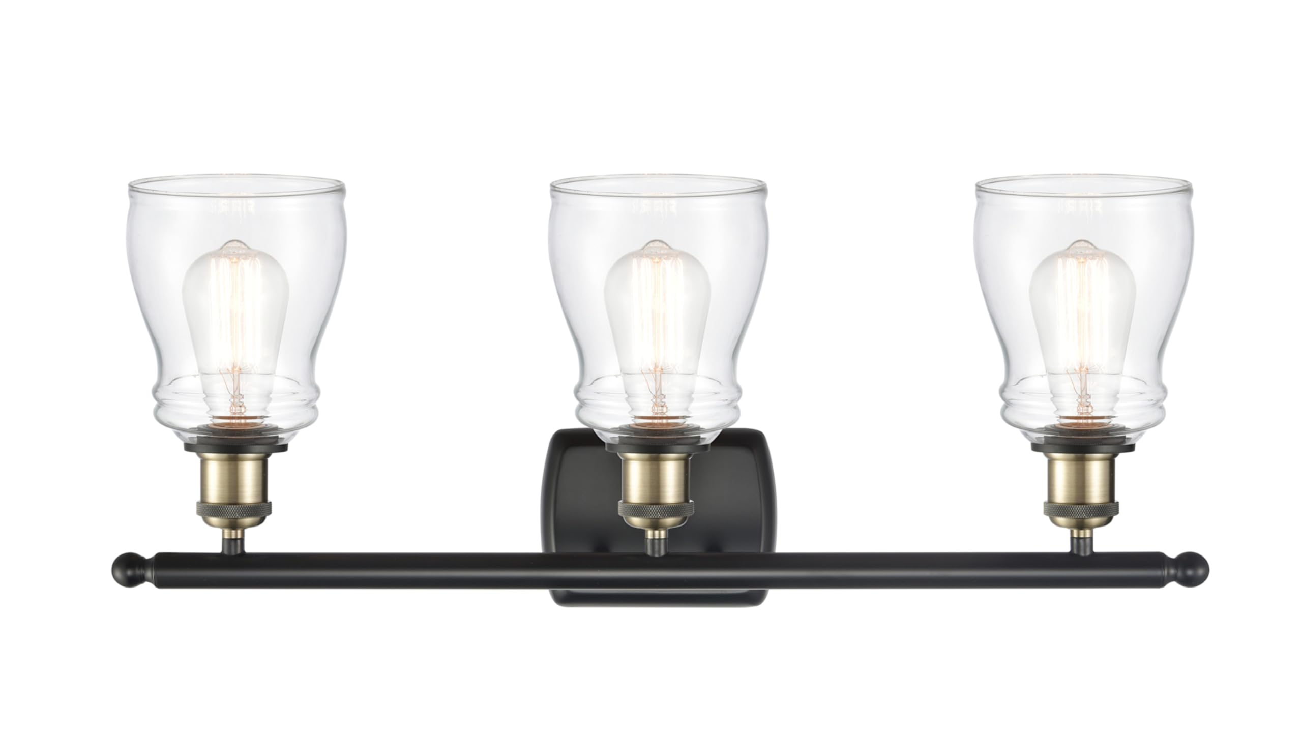 Innovations Lighting Ellery 3-Light Bathroom Vanity Light - Brushed Nickel Finish, Modern Design, Perfect for Bathroom Makeovers & Spa-Like Retreats | Part of The Ballston Collection