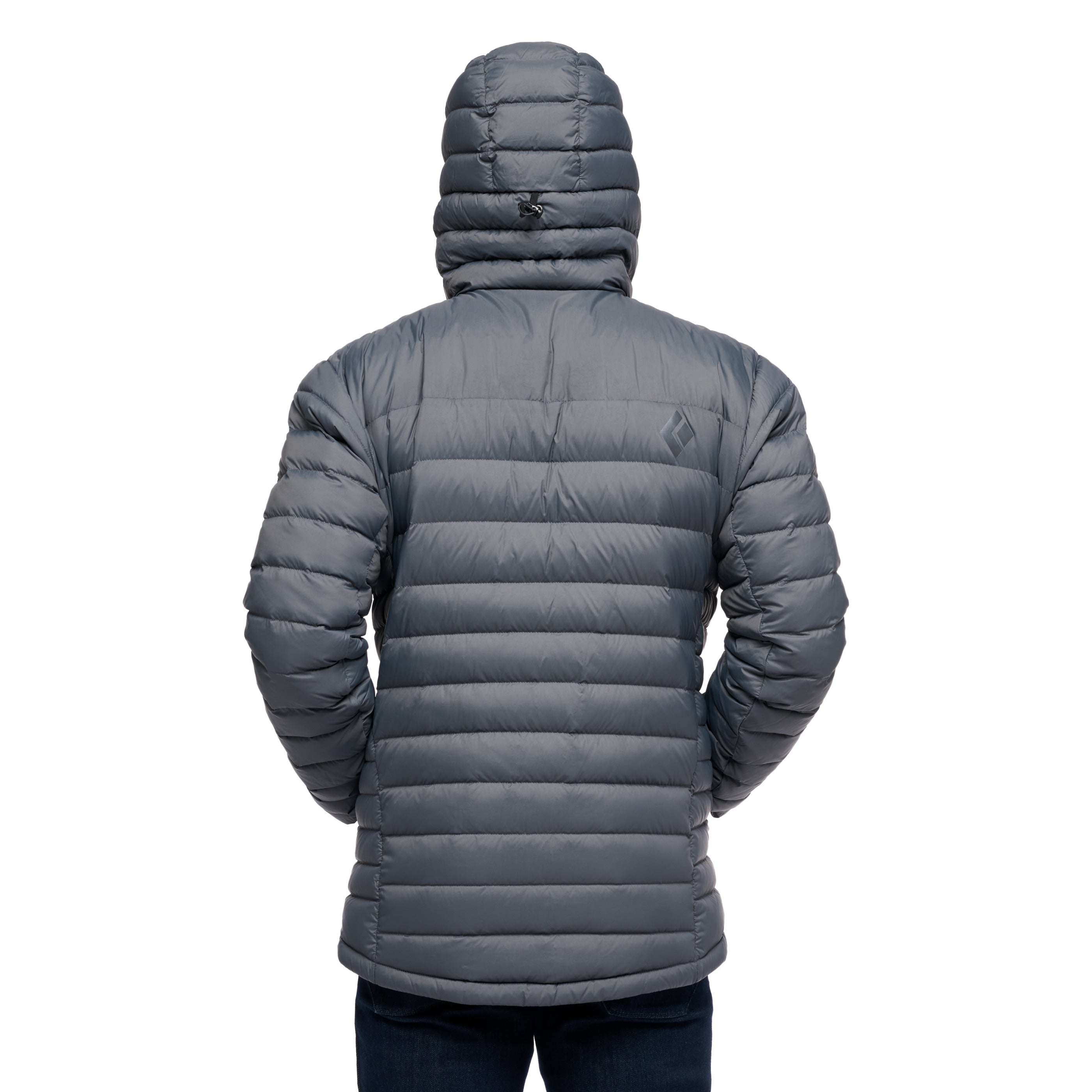 Men's Lightweight Down Hooded Jacket - Waterproof & Warm Winter Coat for Outdoor Activities, Hiking & Travel