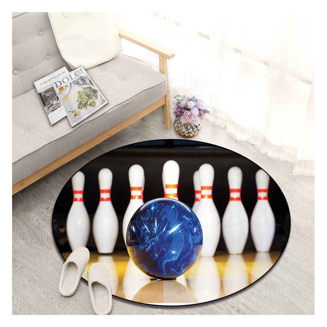 Non-Slip Round Area Rug 70