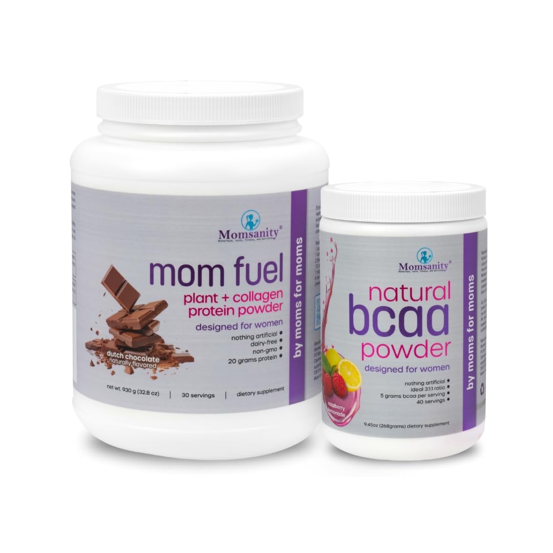 Raspberry Lemonade BCAA Powder & Dutch Chocolate Protein Powder for Women - Pre Workout Supplement & Post Workout Recovery with Free Recipe Guide PDF - Ideal for Gym, Fitness & Weight Loss