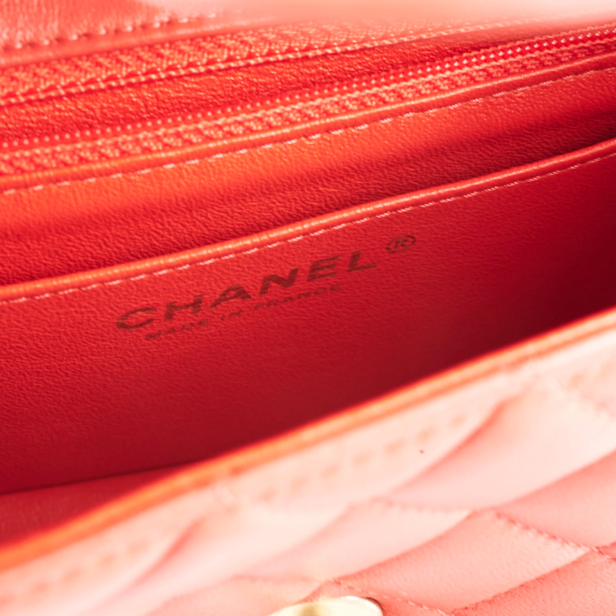 Chanel Mini Rectangular Coral Flap Bag - Luxury Designer Handbag for Women | Perfect for Parties, Dates & Special Occasions