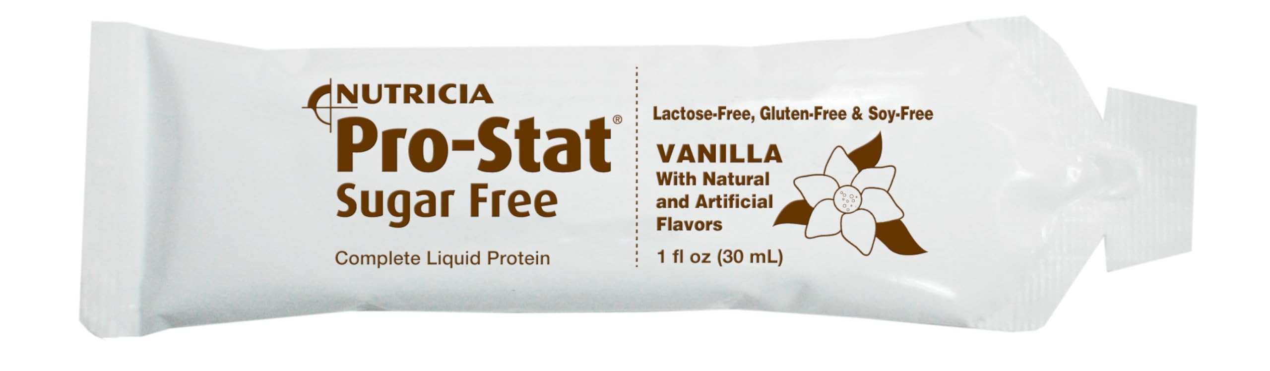 Nutricia Pro-Stat Sugar Free Vanilla Protein Powder - 96 Pack (1 oz Each) | High-Protein Medical Nutrition for Wound Healing & Muscle Recovery | Lactose-Free, Gluten-Free, Soy-Free | Ideal for Post-Surgery, Elderly Care & Athletic Recovery