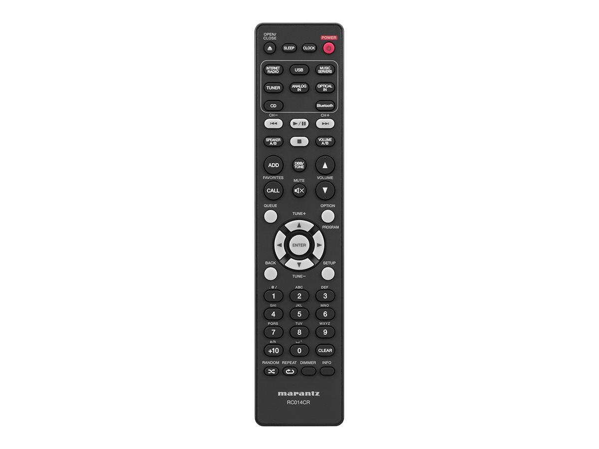 Marantz Melody X M CR612 Hi-Fi Network CD Receiver - Premium Home Audio System for Streaming, Bluetooth, and CD Playback | Perfect for Living Room, Office, or Home Theater Setup