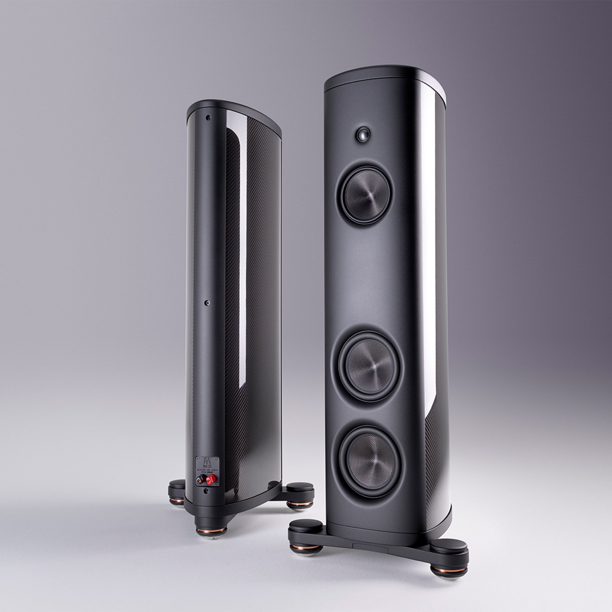 Magico M2 Carbon Fiber Floorstanding Speakers - High-End Audiophile Sound System for Home Theater & Music Listening